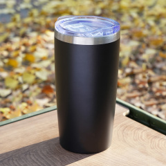 Vacuum Insulated Coffee Mug with Slider Lid