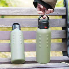 Vacuum Insulated  Stainless Steel Water Bottle with Handle