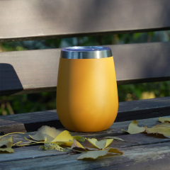 Vacuum Insulated Coffee Mug with Slider Lid