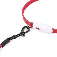 Cuerda de tracción iluminada LED para perros AIDI-018