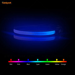 Collar para perros con malla LED RGB AIDI-C-NEW5
