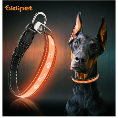 Collar de licra LED para perros C19