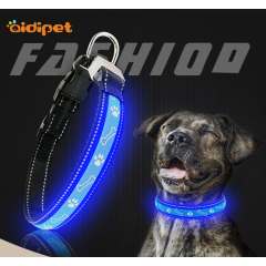 Collar de licra LED para perros C19