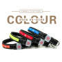 Attractive Design Christmas Led Light Up Dog Collar USB Many Times Using Glow Dog Collar at Night Led Lycra Dog Collar C19