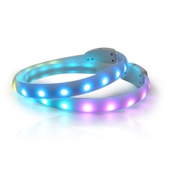 Collar LED RGB para perros C6
