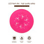LED Silicone Dog Frisbee Toy M4-16CM
