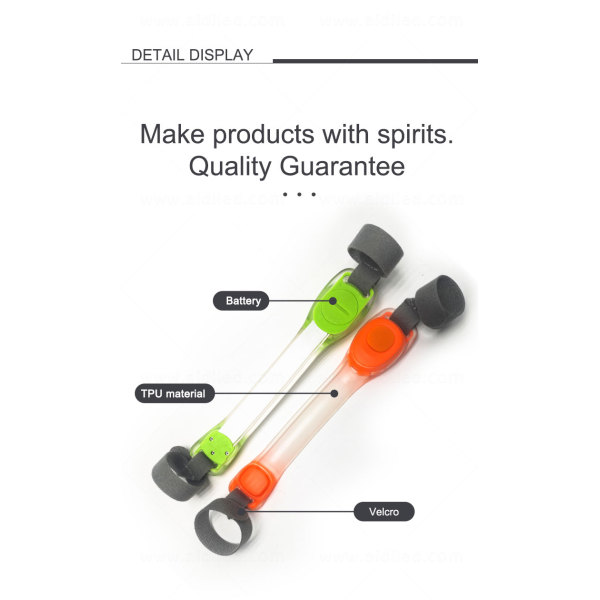 Cubierta de TPU LED para collar de perro con luz M7