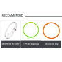 TPU LED Dog Collar Cover Light M7