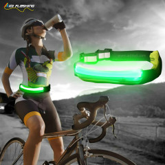 Logotipo personalizado Led Running Belt Bag Light up Glow Running Bag Led Cinturón resistente al agua para deportes