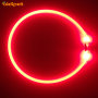 Bright Flashing Luminous Light up Dog Collar Free Size Cuttable TPU Led Collar for Dogs Glow in the Dark AIDILED LIGHT