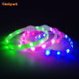 Glow in Dark Dog Leashes and Collars USB Charging Silicone Cat Collar Free Cut Flashing Dog Collar with Led Light