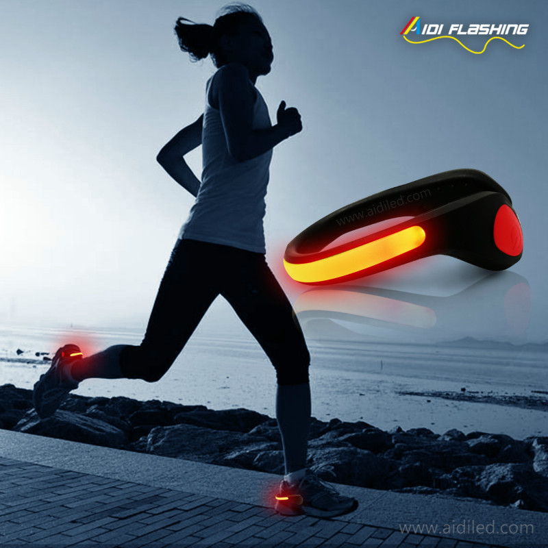 Small Convenient Shoe Clip Lights Outdoor Running Light for Night Sport Walking Cycling Jogging Light