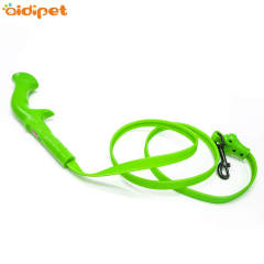 Nylon PVC Dog Collar and Leash USB Rechargeable Led Dog Leash Memimpin Kuat Menarik Tali Anjing Led Light