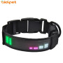 Luminous Dog Collars with APP Programmed Display Pet Collars USB Recharging Led Dog Collar Anti-lost