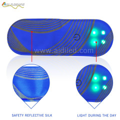 Luce notturna di sicurezza a LED con clip magnetica su luce USB ricaricabile per escursionismo da campeggio