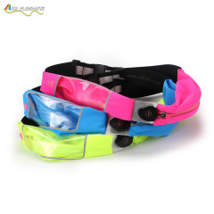Sports Fanny Pack with Led Waist Bag USB Rechargeable Waterproof Light up Running Pack Waist Bag