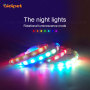 Arc de pluie en Silicone souple couleur Led colliers de chien de haute qualité lumière étanche RGB LED colliers pour animaux de compagnie de chien
