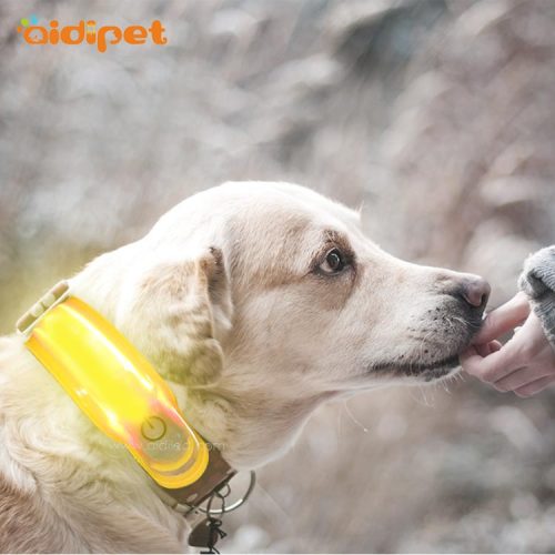 Pet Accessories Dog Led Pet Collar Detachable Accessory Lightweight Light up Dog Collar Reflective Leash Cover Light for Dogs