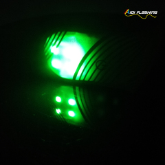 Accessorio per clip per luce di sicurezza a LED Walking in the Dark Luce a LED luminosa lampeggiante per avvertimento Piccola luce a clip a LED