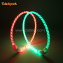 Dog Collar Led TPU Polyester Custom Size Dog Led Light Collar USB Charging Flashing Led Collar