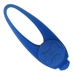 Waterdichte Led Dog Clip Light Halsband Accessoire Tag Silicone met Licht Led Pet Collar Hanger: