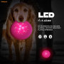 Factory Wholesale Led Glowing /Reflective /Double Soft Silicone dog Flying Discs