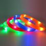 2021 Neue Produkte leuchten Hundehalsband Haustier LED blinkendes Hundehalsband Nachtgehen leuchtendes Hundehalsband