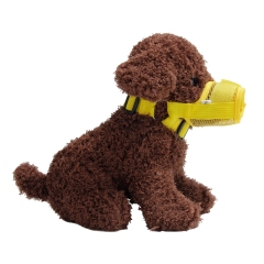 Bozal de nailon para mascotas con bozal de perro personalizado de malla ajustable que ladra anti que muerde
