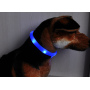 Night Safety Led Silicone Pet Collar Charging Light up Led Dog Collar Free to Cut Fit Different Size Dogs Led Collar USB