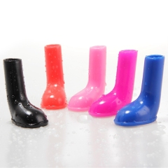 Sepatu Bot Anjing Tahan Air untuk Cuaca Hujan Nyaman Warna-warni 4 Sepatu Bot Luar Ruangan Bermain Sepatu Sepatu Anjing Peliharaan