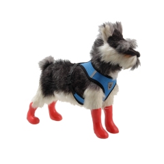 Wasserdichte Hundestiefel für Regenwetter Bequeme bunte 4 Stiefel Outdoor Playing Pet Dog Shoes Boots