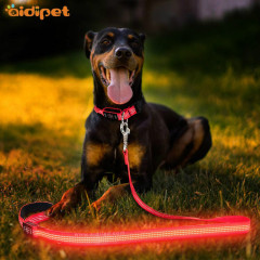 Hundezubehör in China Pet Supply LED-Hundeleine Großhandel Einziehbare Hundeleine mit LED-Licht