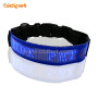 Luxury APP Control Blue Tooth Dog Collar Led with USB Battery DIY Texting Anti-lost Rechargeable Dog Collar