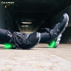Luz LED intermitente para zapatos Clip LED para zapatos para correr Clip de luz para zapatos para correr deportivos recargable por USB
