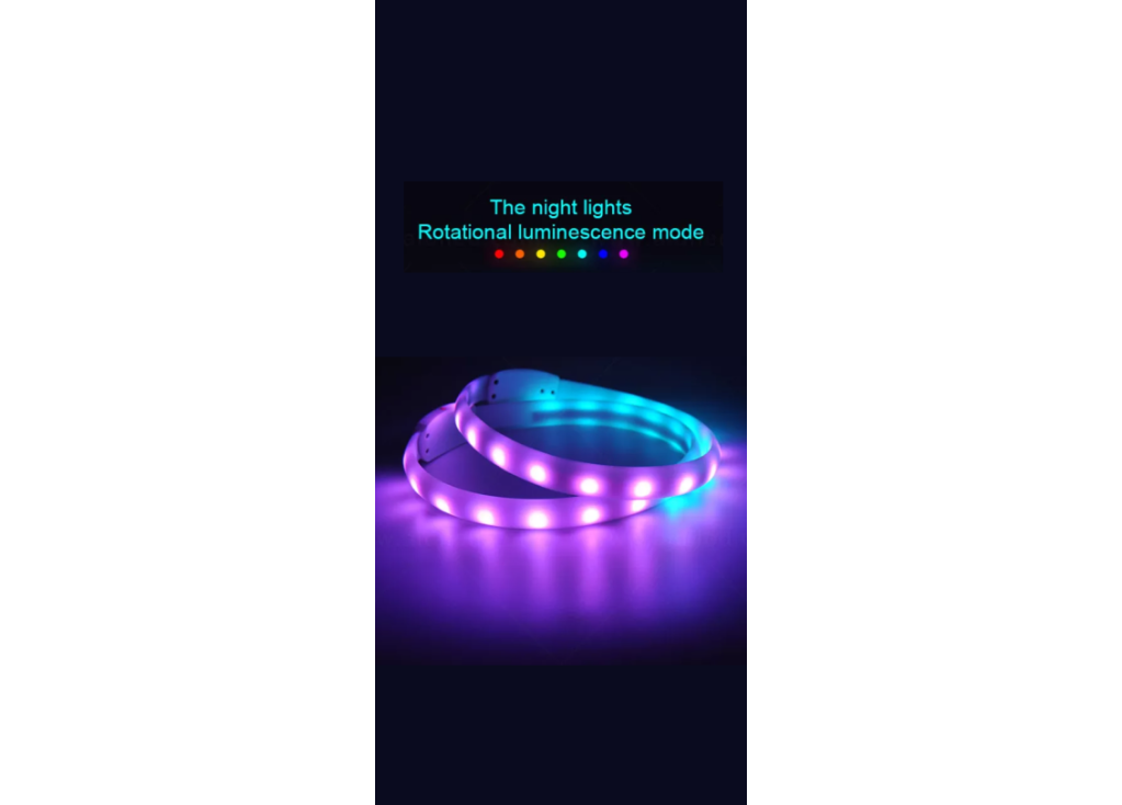 Favary RGB Light Pet-halsband - De beste halsband voor honden of katten