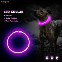 Collier pour chien Flea Fancy LED Dog Head en stock