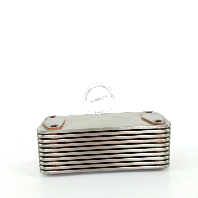 Made in China Stainless steel silvery oil cooler 3695682 Made in China Stainless steel silvery oil cooler 3695682