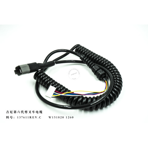 ACMPART Industrial Joystick spare part for replacement of six generation Genie 137611 curl cable wire used for skylift manlift