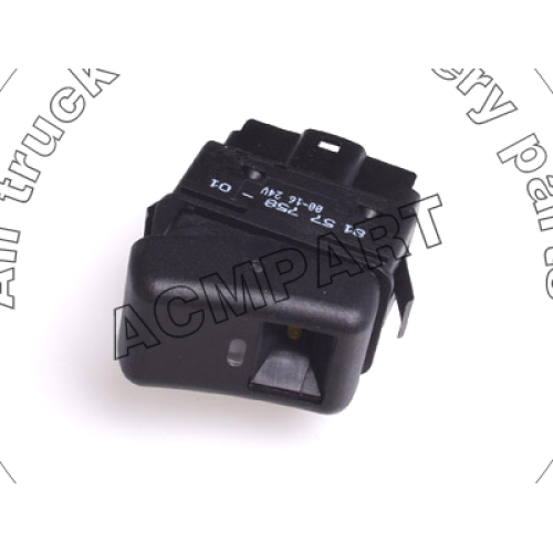 Heavy Duty Truck Parts pressure control switch Oem 8157758 1624118 20569986 for VOLVO TRUCK Electric Control Window Switch