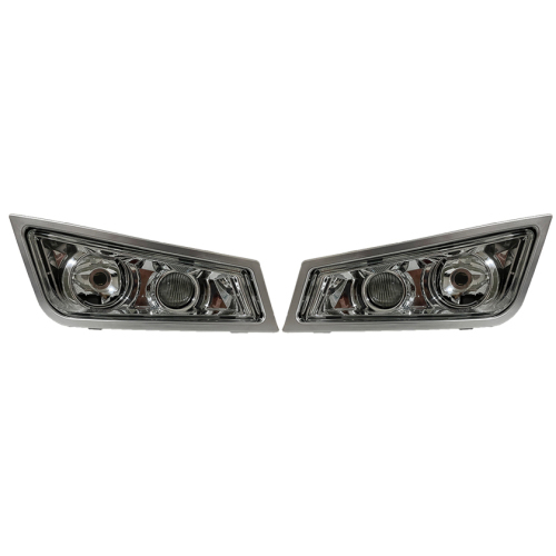 1*pcs 24V HST-21064 Truck Body Parts Fog Lights fits for VOLVO Truck LEFT RIGHT Double Hole Fog Lamp  Oem 21297917 21297918