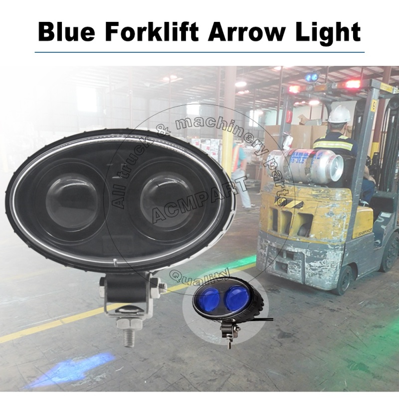 DC10V 80V Forklift Led Blue Red Flash Arrow Beam Safety Spot Warning Light with lowest price DC10V 80V Forklift Led Blue Red Flash Arrow Beam Safety Spot Warning Light with lowest price