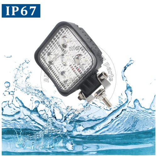 Factory Direct Supply 15w Off Road Car Led Light Truck Auto Parts 2 Years Spot Beam/ Flood Beam Optional Square for Heavy Duty