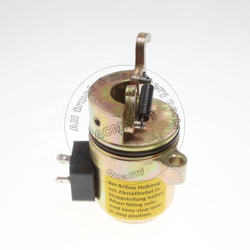 12V Fuel Solenoid 6686715 for bobcat Skid Steer 863 864 873 883