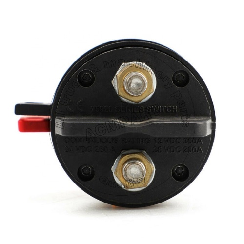 12V 300A Battery isolator switch disconnect battery switch for DOOSAN excavator