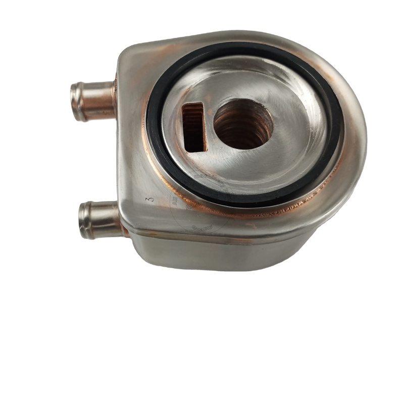 T2486A222 2486A222 Generating Stainless Steel engine oil cooler for T2486A241 T2486A222 2486A222 Generating Stainless Steel engine oil cooler for T2486A241