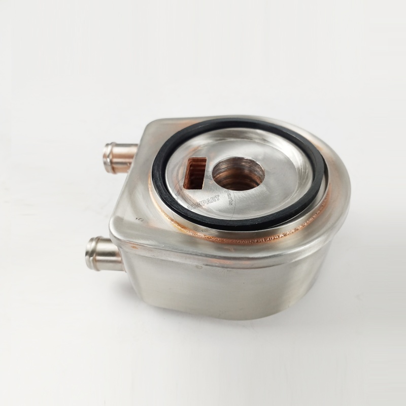 T2486A222 2486A222 Generating Stainless Steel engine oil cooler for T2486A241 T2486A222 2486A222 Generating Stainless Steel engine oil cooler for T2486A241