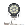high quality 27W Square Round flood spot lighting Tractor Forklift Heavy duties Work Light 10-80V high quality 27W Square Round flood spot lighting Tractor Forklift Heavy duties Work Light 10-80V