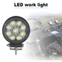 high quality 27W Square Round flood spot lighting Tractor Forklift Heavy duties Work Light 10-80V high quality 27W Square Round flood spot lighting Tractor Forklift Heavy duties Work Light 10-80V