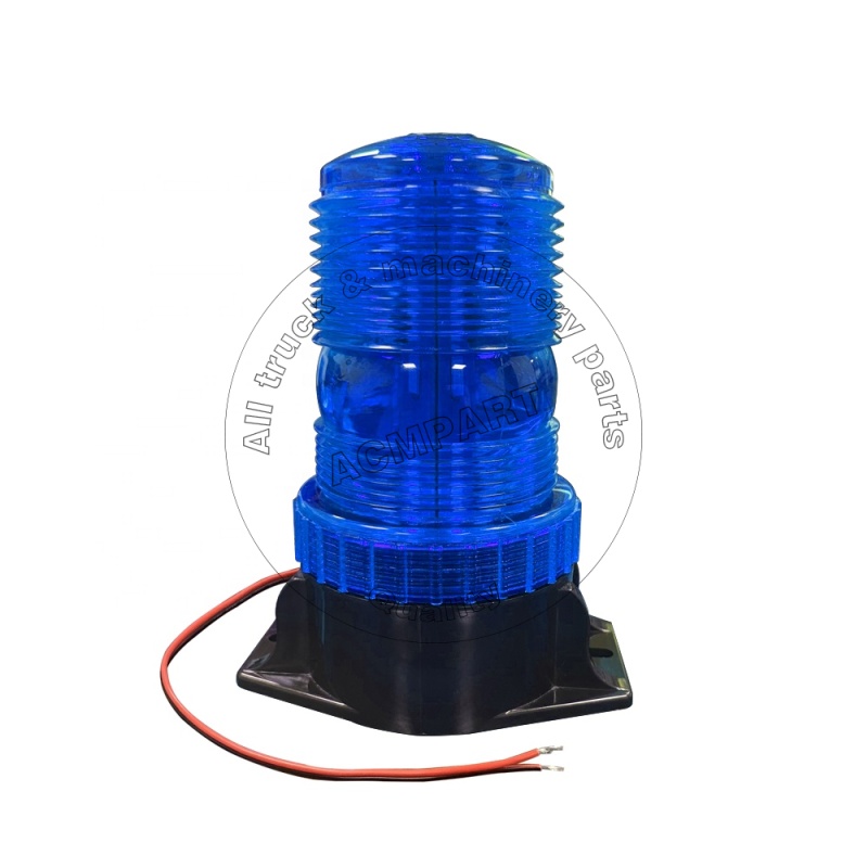 Forklift parts LED strobe warning light DC10-110V amber red blue beacon with low factory price Forklift parts LED strobe warning light DC10-110V amber red blue beacon with low factory price