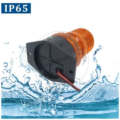 Forklift parts LED strobe warning light DC10-110V amber red blue beacon with low factory price